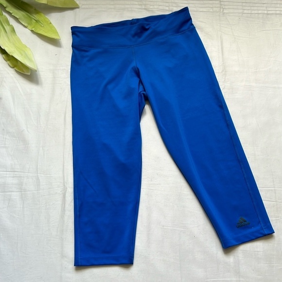 Adidas Cropped Climalite Leggings - Picture 2 of 11